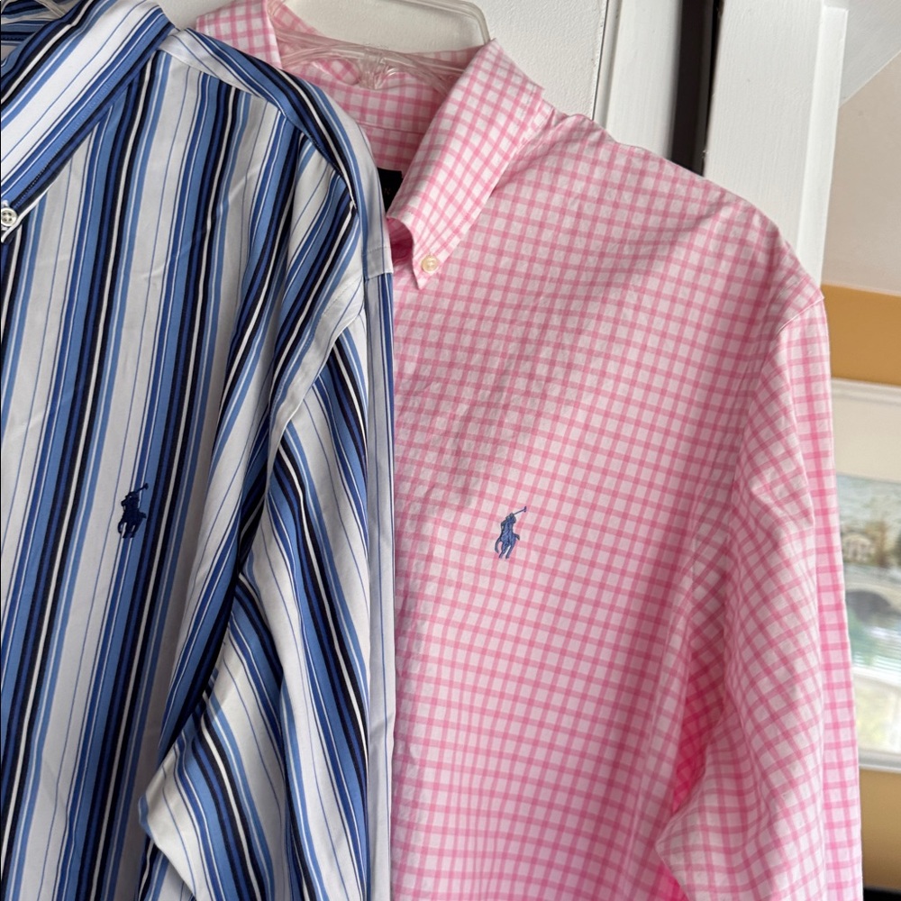 RALPH LAUREN button down shirts - bundle of 3 - XL - Picture 5 of 6